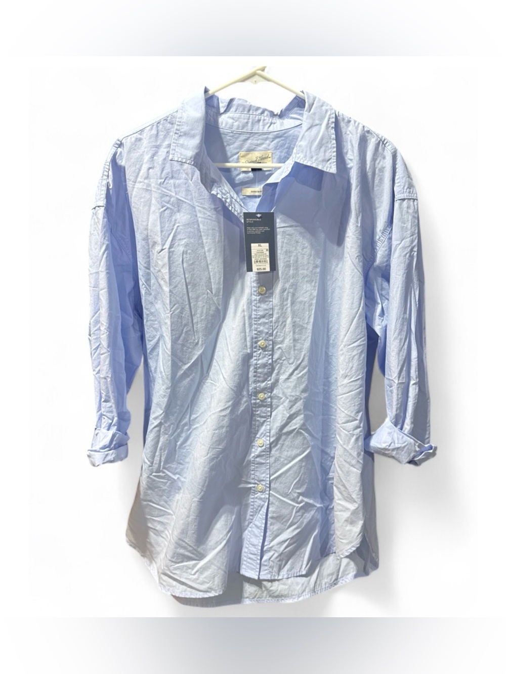 Size XL Oversized Fit Universal Thread Button Down